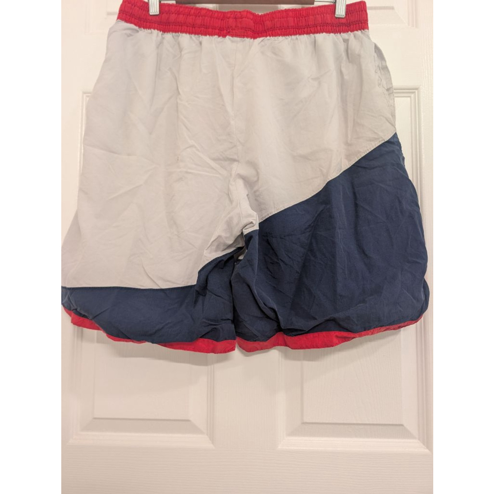 Nike Men's XXL Throwback Graphic Basketball Shorts AT3165-102 Red White & Blue - Picture 2 of 5